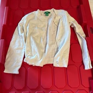 Light White Girl’s Sweater - Size 4T